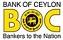 Bank of Ceylon in India Contact No.
