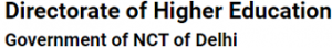 Delhi Directorate of Higher Education Contact No. 011-2731 3035