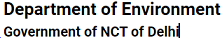Delhi Environment Department Contact No.