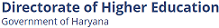 Directorate of Higher Education Haryana Contact No.