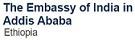 Embassy of India, Addis Ababa Contact Details