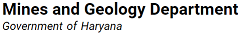 Haryana Mines And Geology Department Contact No.