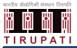 IIT Tirupati Contact No.