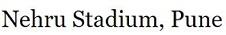 Jawaharlal Nehru Stadium (Pune) Contact Details