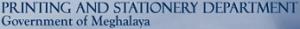 Meghalaya Printing And Stationery Department No. 0364-222 3809