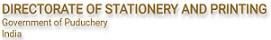 Puducherry Stationery And Printing Dept. No. 0413-225 0670