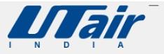 UTair India Customer Care No. 011- 4602 1118